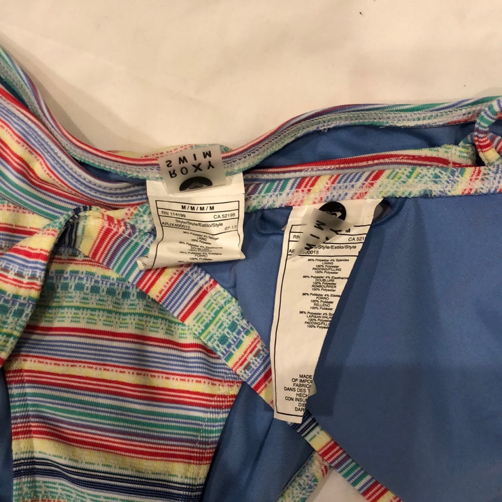 Roxy Multicolored Striped Bikini - image 2